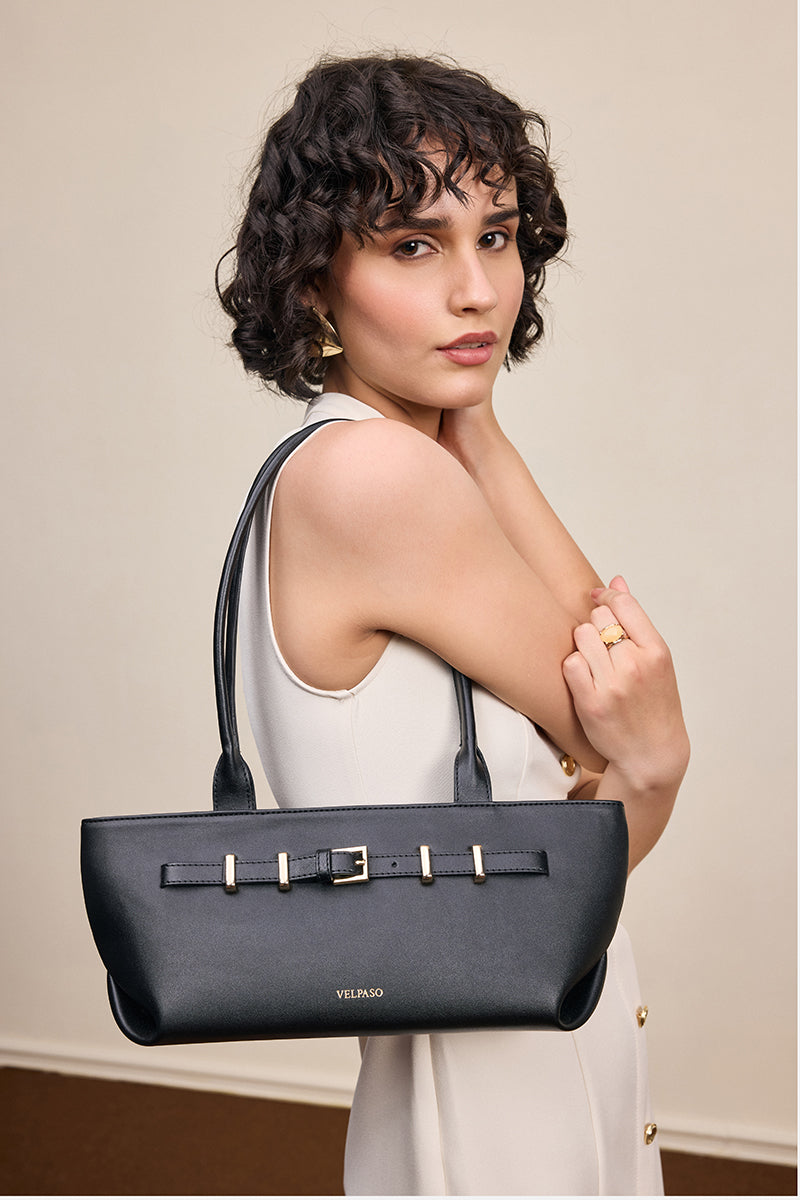 Quina Vel Shoulder Bag