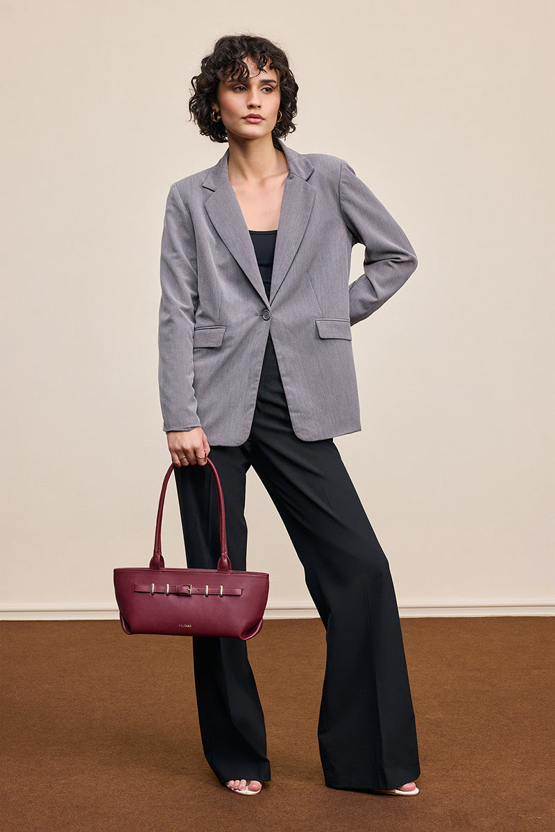Quina Vel Shoulder Bag